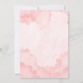 Red Rose Fairy: Betoverde Uitnodiging voor Verjaar (Achterkant)