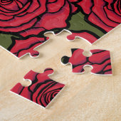 Red Rose Fairy Legpuzzel (Zijkant)