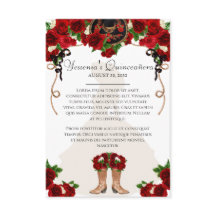 Red Rose Floral Mariachi Charro Quinceanera Info