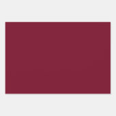 Red Rose Floral Swagger design. Inpakpapier Vel (Voorkant 3)