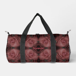 Red Rose Flower Abstract gepersonaliseerd Plunjezak