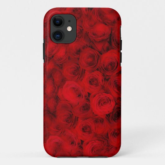 Red Rose Flower Rozen Petals Telefoonhoesje Case-Mate iPhone Case (Achterkant)
