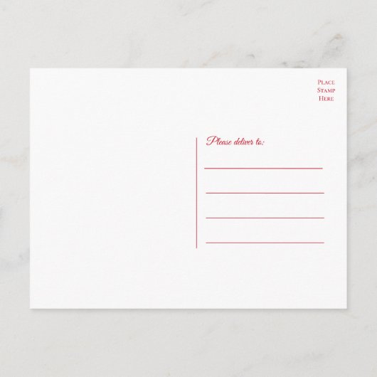 Red Rose Flowers Bedankt Floral Briefkaart (Achterkant)