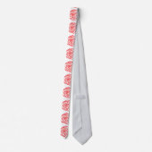 Red Rose Formal Stropdas (Achterkant)