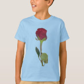 Red Rose Foto Kinder T-shirt (Voorkant)