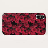 Red Rose Garden Flowers Floral iPhone X Hoesje (Achterkant (horizontaal))