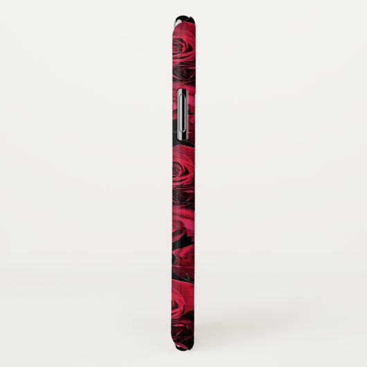 Red Rose Garden Flowers Floral iPhone X Hoesje (Achterkant / rechts)