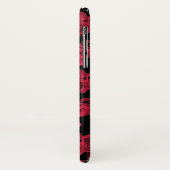 Red Rose Garden Flowers Floral iPhone X Hoesje (Achterkant/links)