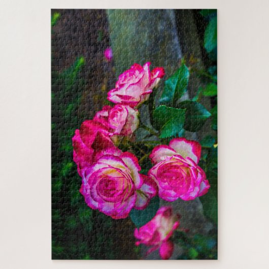 Red Rose Garden Legpuzzel (Verticaal)