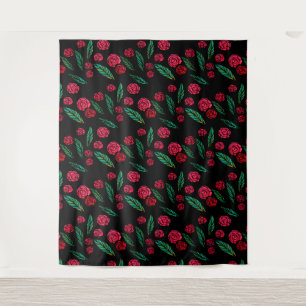 Red Rose Gardener Wandkleed