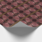 Red Rose  gepersonaliseerd Cadeaupapier (Hoek)