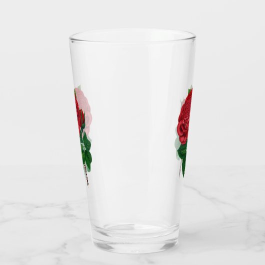 Red Rose Glas (Links)