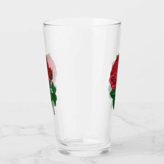 Red Rose Glas (Rechts)