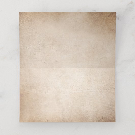  Red Rose Gold Crown Elegant Escort Gevouwen Plaatskaartje (Binnenkant ongevouwen)