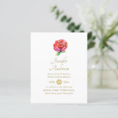 Red Rose Gold FAMILY REUNION-klassevrienden (Staand voorkant)