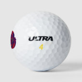 Red Rose Golf Ball Golfballen (Logo)