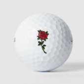 Red Rose Golfballen (Voorkant)