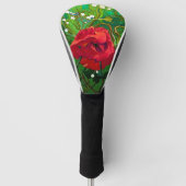 RED ROSE GOLFHEADCOVER (Voorkant)