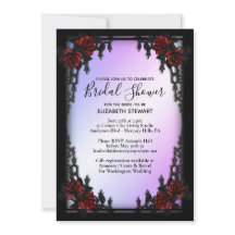 Red Rose Gothic Vrijgezellenfeest w Registration I