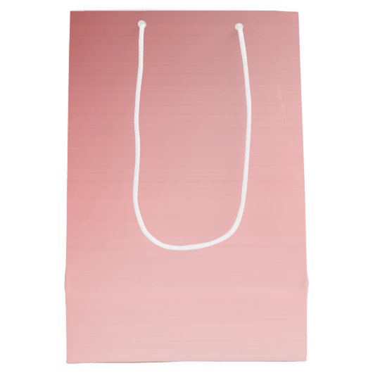 Red Rose Gothic Wedding Personal Medium Cadeauzakje (Achterkant)