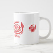 Red Rose Grote Koffiekop (Rechts)