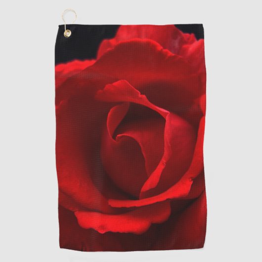 Red Rose gtcna Golfhanddoek (Voorkant)