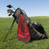 Red Rose gtcnm Golfhanddoek (Groen)