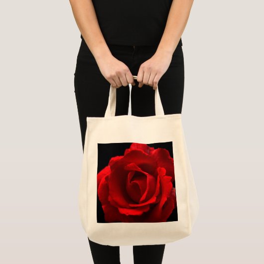 Red Rose gtcnm Tote Bag (Voorkant (product))