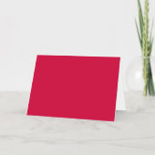 Red Rose Happy Moederdag Echte Goud Folie Feestdagenkaart (Achterkant)