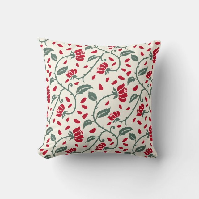 Red Rose Home Decor Kussen (Voorkant)
