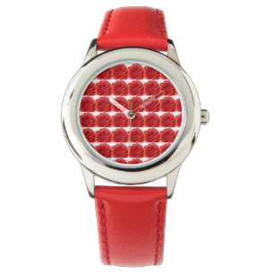 Red Rose Horloge