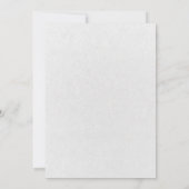 Red Rose in vaas voor bruiloft Vow Renewal Kaart (Achterkant)