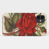 , Red Rose iPhone 5 Barely Daar Hoesje (Achterkant (horizontaal))