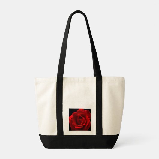 Red Rose Itcna Tote Bag (Achterkant)