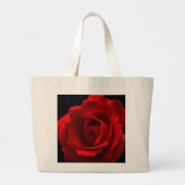 Red Rose jtcna Grote Tote Bag (Achterkant)
