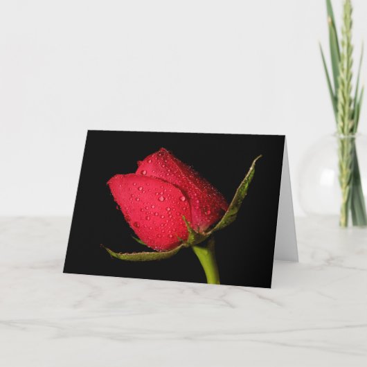 Red Rose Kaart (Voorkant)