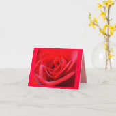 Red Rose Kaarten Flowers Custom Wenskaart (Gele Bloem)