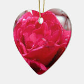 Red Rose Keramisch Ornament (Links)