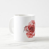 Red Rose Koffiemok (Voorkant links)