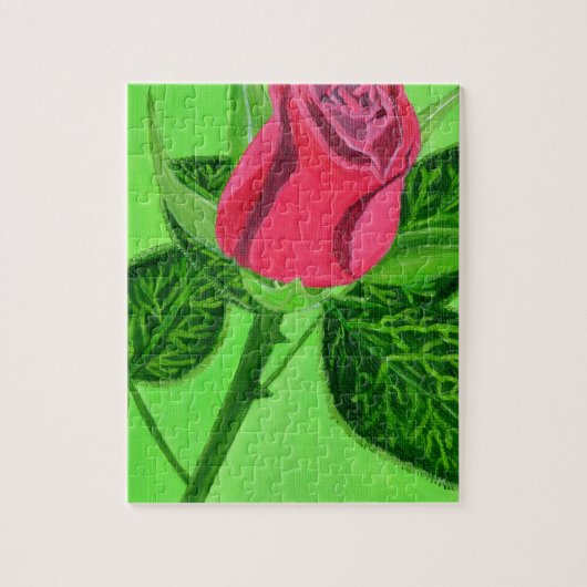 Red Rose Legpuzzel (Verticaal)