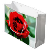 Red Rose Love Groot Cadeauzakje (Voorkant Gekanteld)