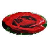 Red Rose Love Snijplank (Hoek)