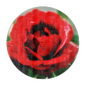 Red Rose Love Snijplank (Voorkant)