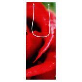 Red Rose Love Wijn Cadeautas (Voorkant)