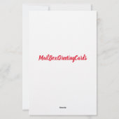 Red Rose Love You Stationery Briefpapier (Achterkant)