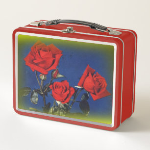 Red Rose Lunchbox