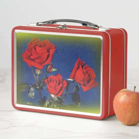  Red Rose Lunchbox (In situ)
