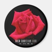 Red Rose Magneet (Voorkant)