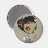 Red Rose Magnet (Voorkant / Achterkant)