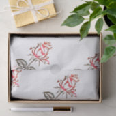 Red Rose met druppeltjes Mok Tissuepapier (Geschenk)